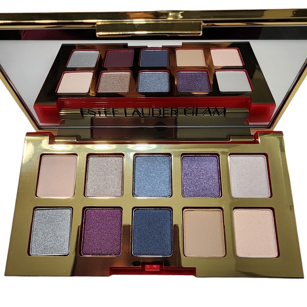 Estee Lauder Blue and Purple Eyeshadow Palette - Glam